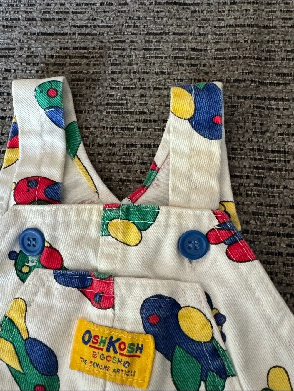 Vintage OshKosh B’ Gosh Baby Shortalls